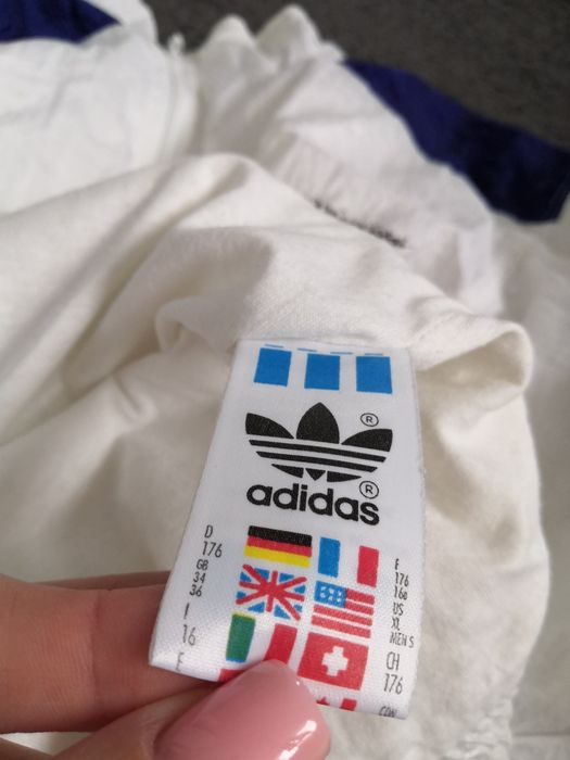 Adidas kurtka bomberka wiatrówka vintage Old 70's 80's 90's.