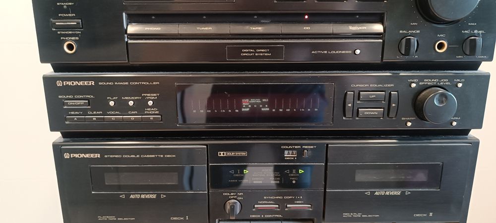 Pioneer XD-Z84T Vintage Hi-Fi – CD + Duplo Deck – Excelente Estado