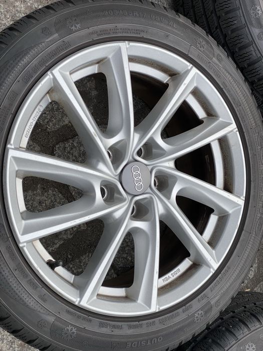 Audi A4 B8 B9 A3 Sline alufelgi z oponami 205/55 R17 koła 5x112