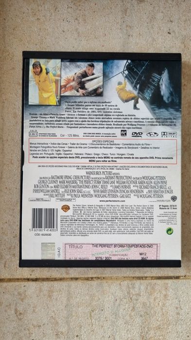 Dvd the perfect storm
