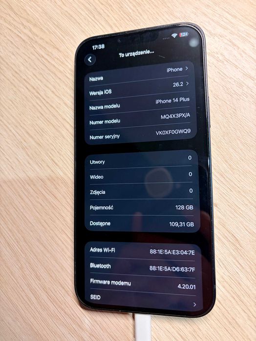 iPhone 14 Plus 128GB - Stan BDB+