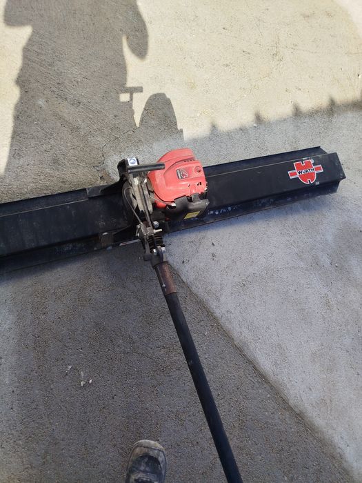 Régua vibrante oscilante para betão wurth