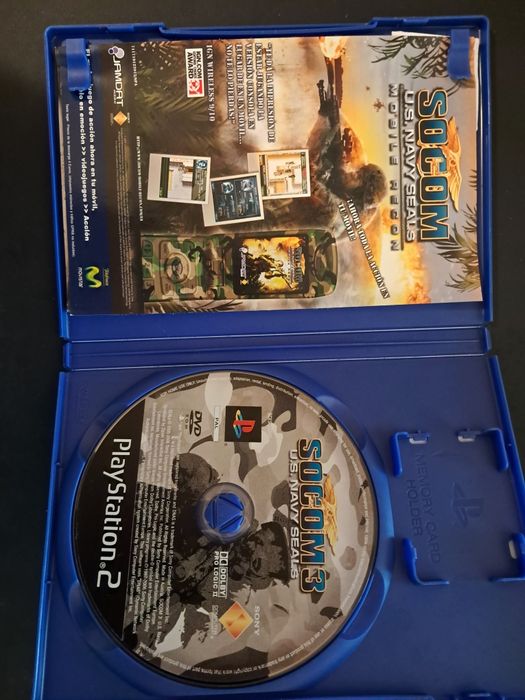 Jogo para Playstation2: "SOCOM 3: U.S Navy SEALs" Preço: 15€ (Posso negociar).