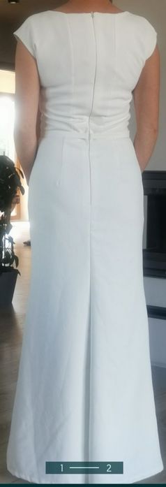 Suknia długa elegancka ślubna