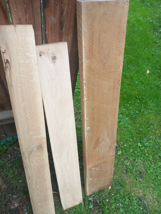 Sucha deska dębowa 4cm, dąb tarcica na schody, blaty, półki itp. Na sztuki