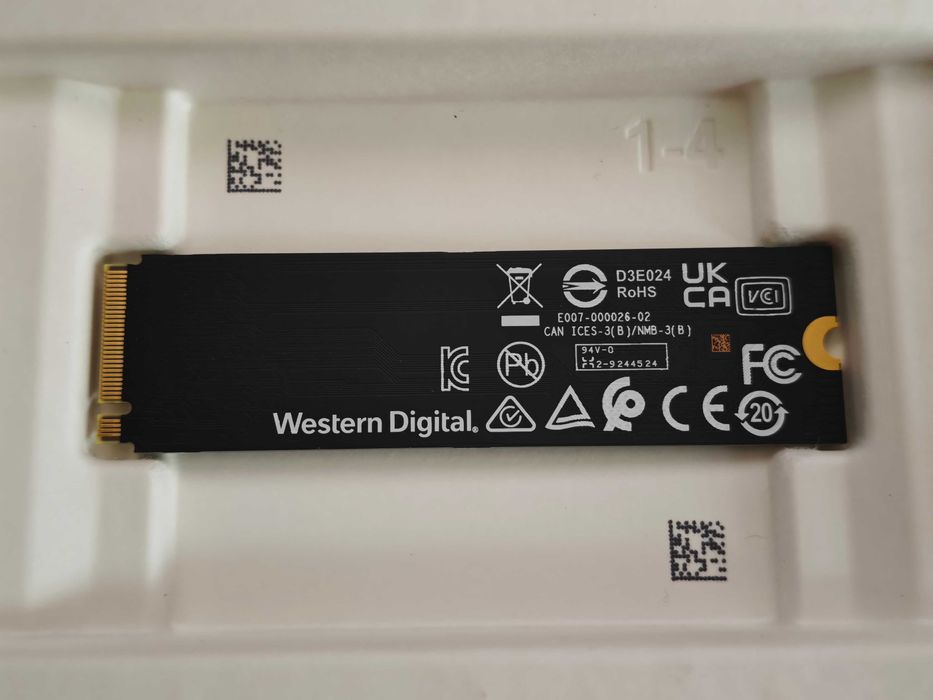 Nowy Dysk WD Blue SN5000 SSD 2TB M.2 PCIe NVMe Gen4 WDS200T4B0E
