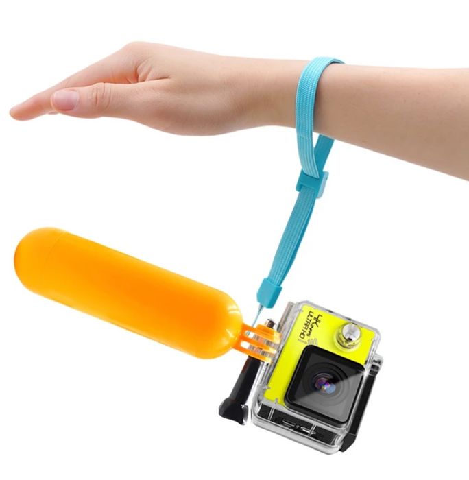 Bóia gopro câmara de ação