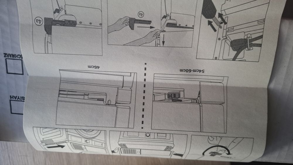 Zestaw do montażu suszarki na pralkę