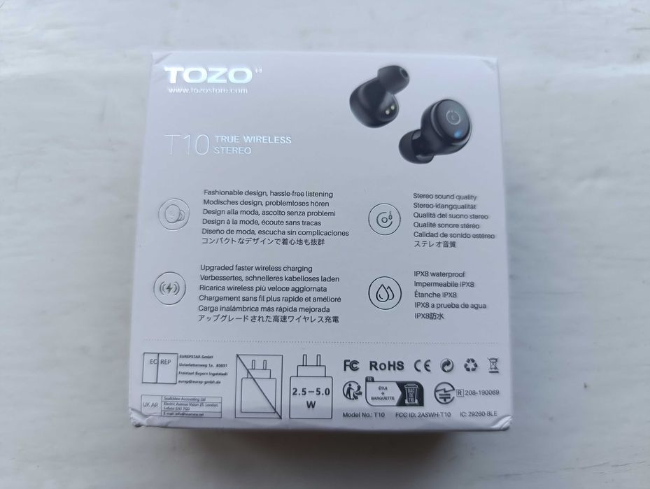 Навушники безпровідні TOZO T10 , новi