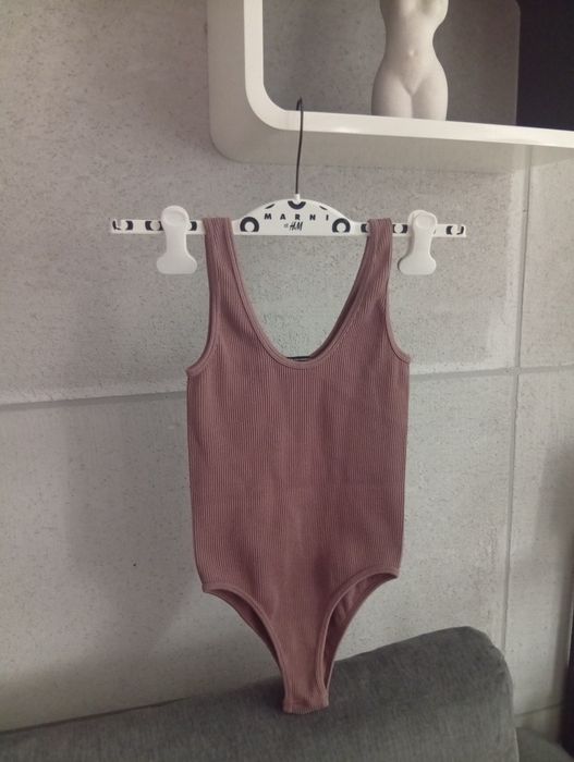 Brązowe body Zara XS 34