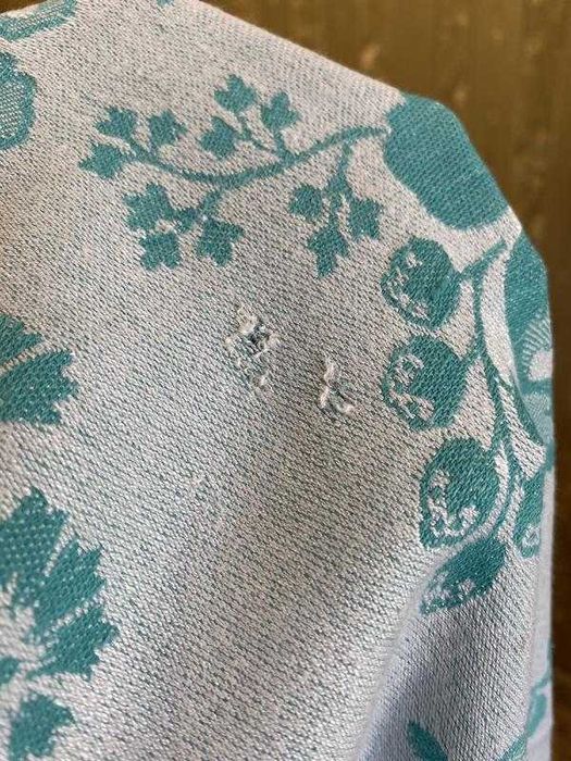 Винтаж! 100% лен покрывало гобеленовое жаккрард капа