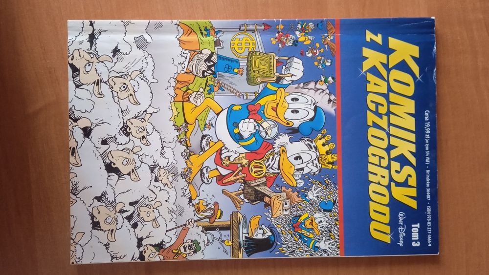 Kaczor Donald: KOMIKSY Z KACZOGRODU TOM 3. Stan bardzo dobry.