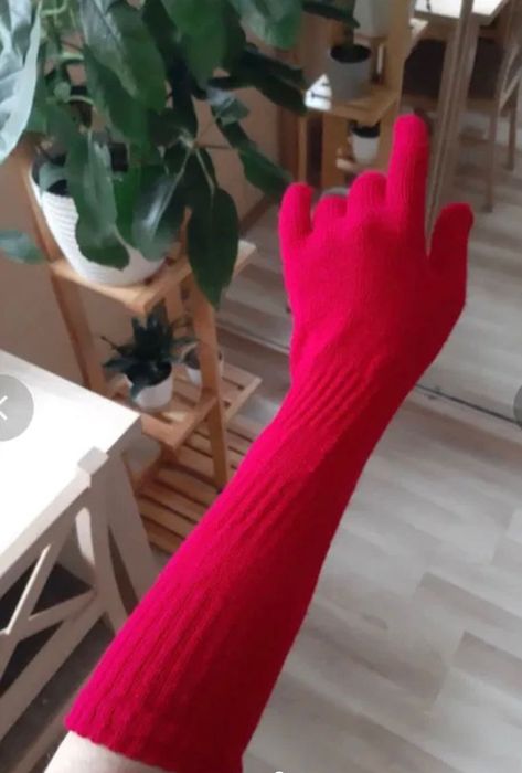 Rękawiczki czerwone