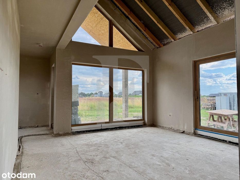 Dom parterowy typu stodoła 113,62 m² na działce 1,05 ha – Bogusławice