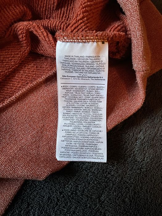 Nike pink różowa bluza z kapturem S