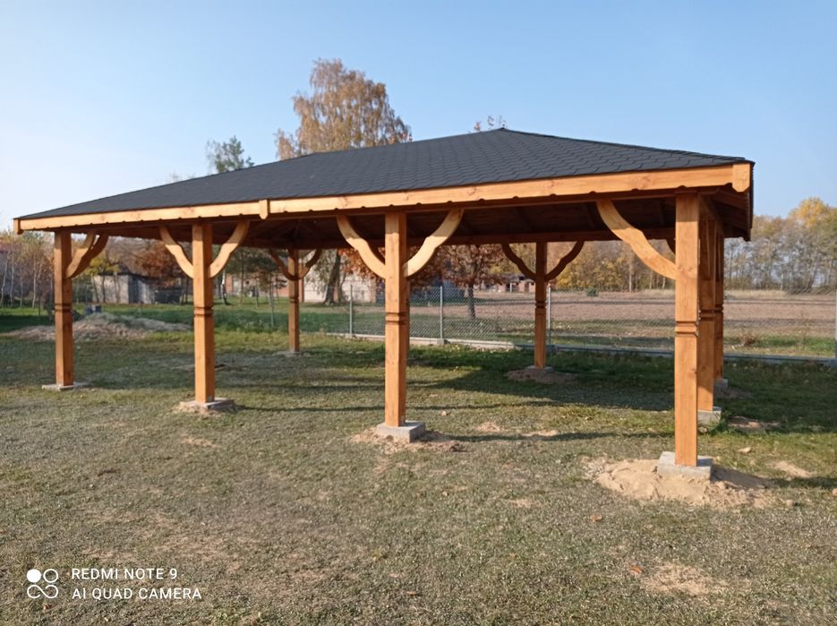 Altanka. Altanki. Wiata 4 x 7 m. Wiaty