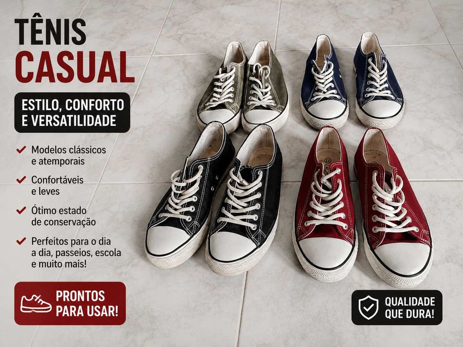 Sapatilhas Tênis estilo Converse ALL Star