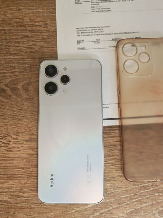 Xiaomi Redmi 12 6.67" 4GB/128GB Prateado C/Garantia  Aceito Retomas