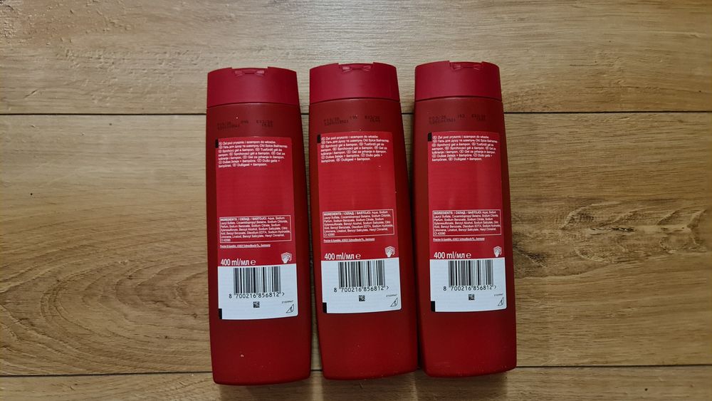 Old spice żel 400ml. 3 sztuki.