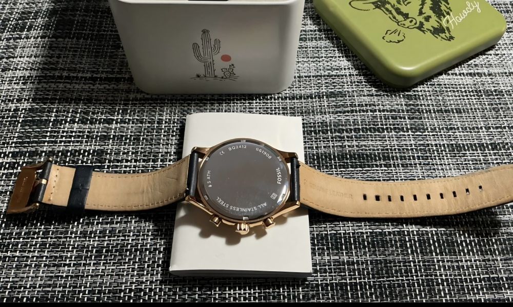 Relógio Fossil como Novo