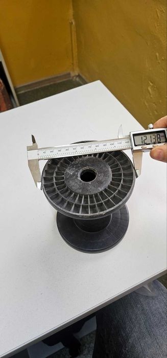 Катушка шпулька для намотки проволоки, кабеля, нитки, лески, 130х120мм