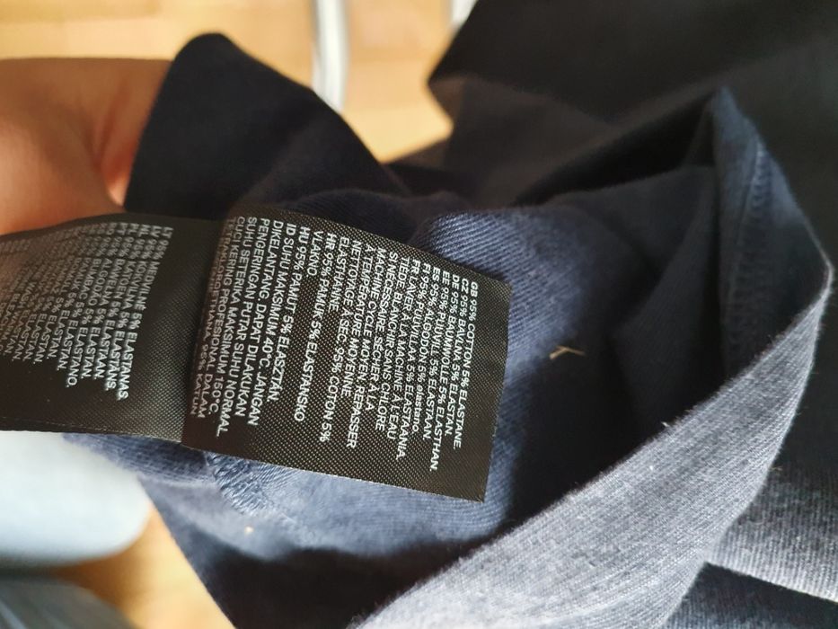 Bawełniana koszulka polo XS męska H&M