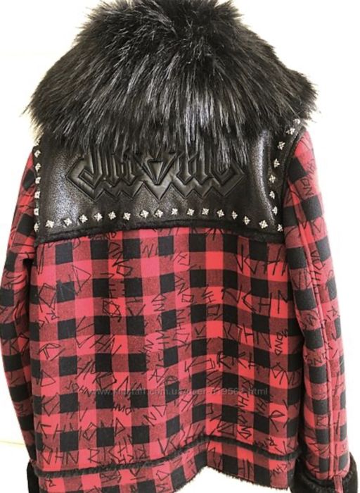 Куртка дубленка  John Richmond оригинал Італія