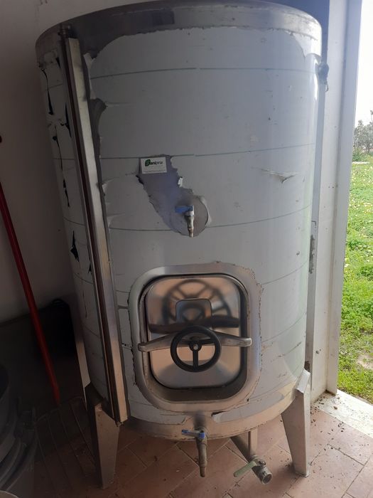 Pipa cuba inox 1000L vinho