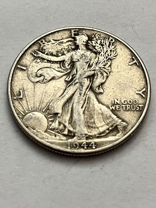 USA 1944 - 50 centów - 1/2 dolara - srebro - real foto
