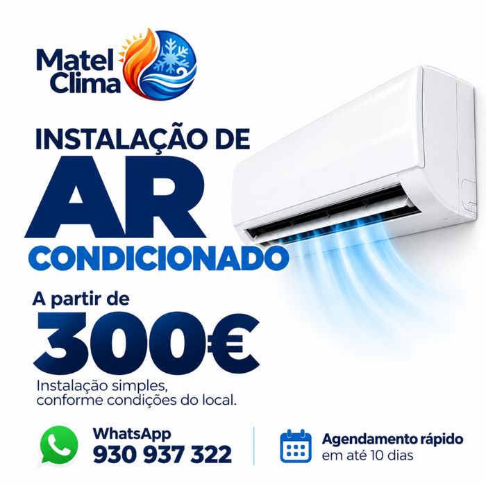 Instalação ar condicionado