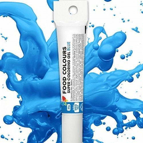 Barwnik Spożywczy W Żelu - Tubka 20G - Niebieski