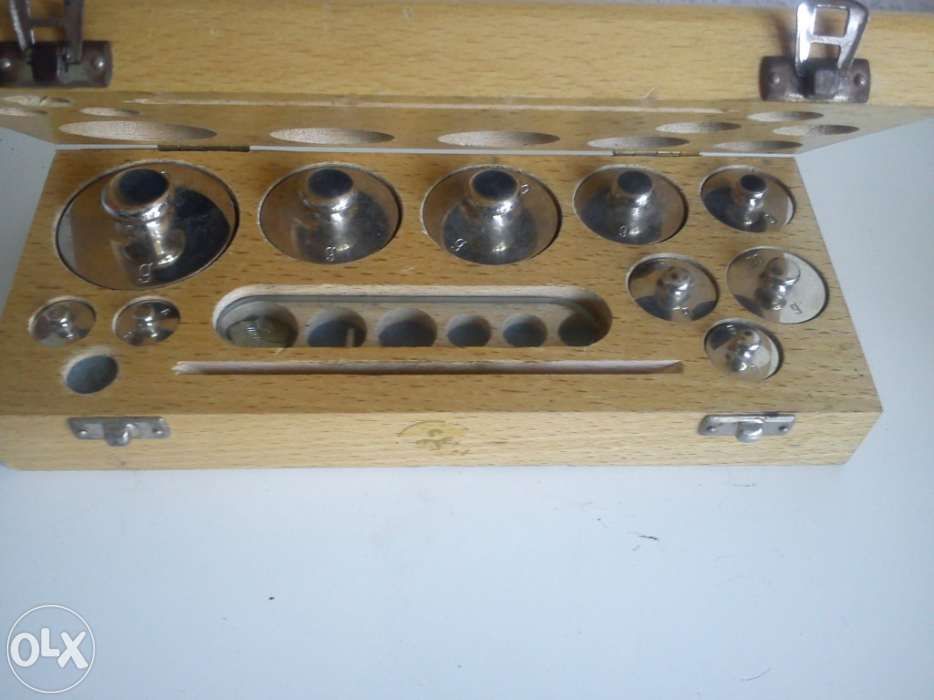 Caixa de pesos de,200gr 100gr 50gr 20gr 10gr 5gr 2gr