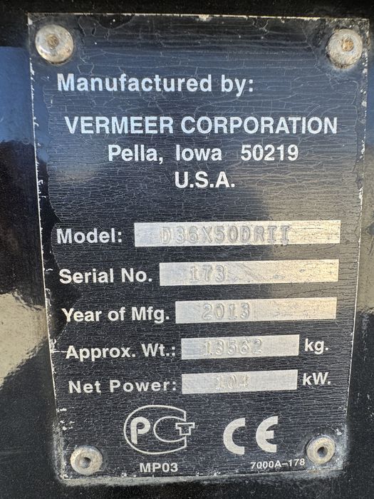 Vermeer DR36x50 seria 2 Wiertnica Ditch Witch 30 AT