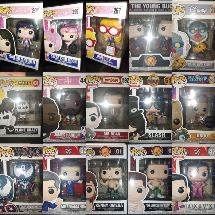 Coleção Funko Pop