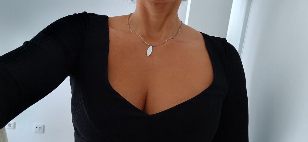 Vestido preto da bershka - M