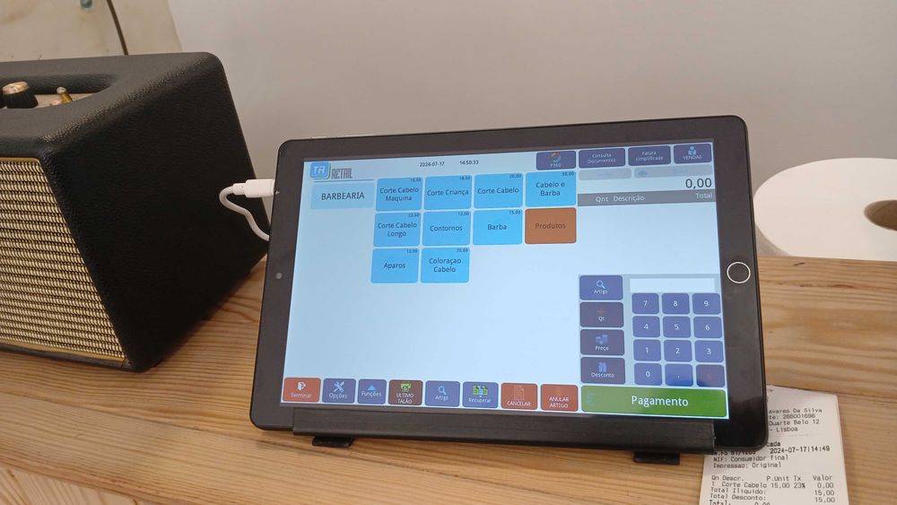 Barbearia - Barbershop Pos Registadora