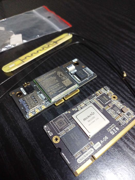 ClockworkPi uConsole / DevTerm A-06 Core Module + 4G/LTE Cellular Modem Ext. Module
