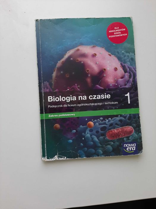 Biologia na czasie 1 ZP Nowa Era podręcznik do liceum i technikum