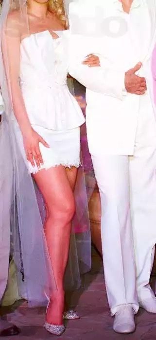 Продам дизайнерское свадебное короткое платье