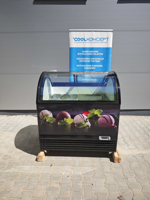 Dystrybutor konserwator  do lodów Juka 12 smaków, Nowy!