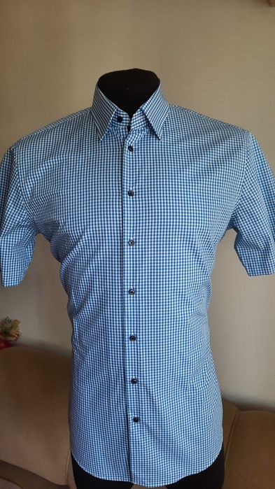 мужская рубашка CHRISTIAN BERG 16,5/42 modern fit   (короткий рукав)
