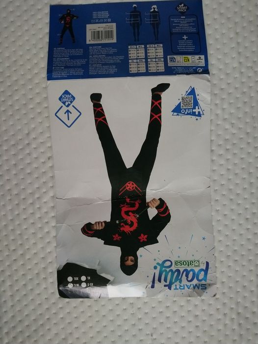 Косплей Ніндзя карнавальний костюм M/L розмір