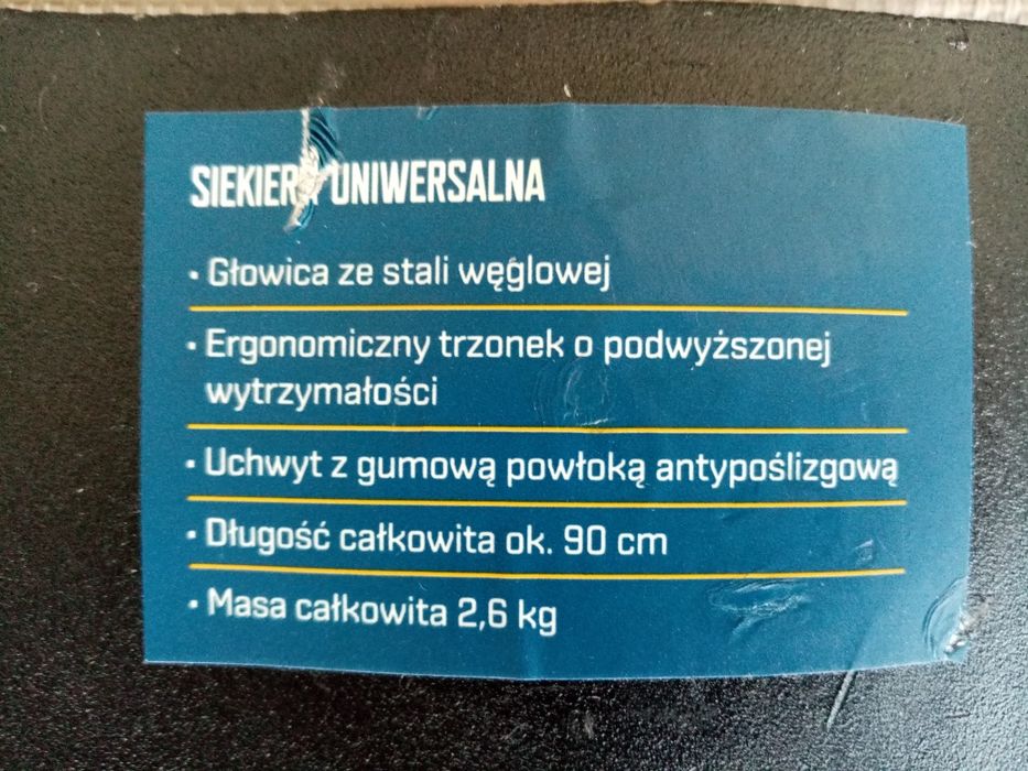 Śiekiera duża Nowa 90cm  za 60% ceny