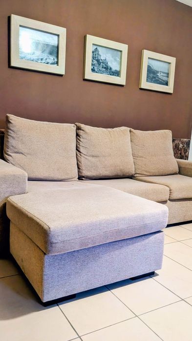 Sofá cama chaise longue, 2,30 comprimento