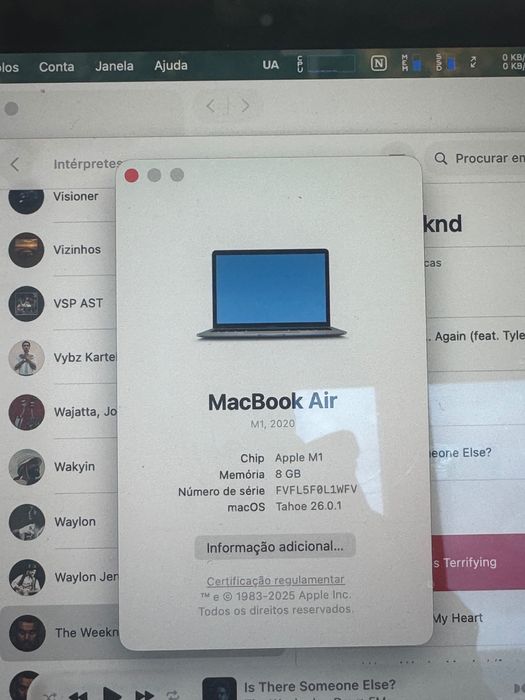 MacBook Air M1 8gb, 256gb