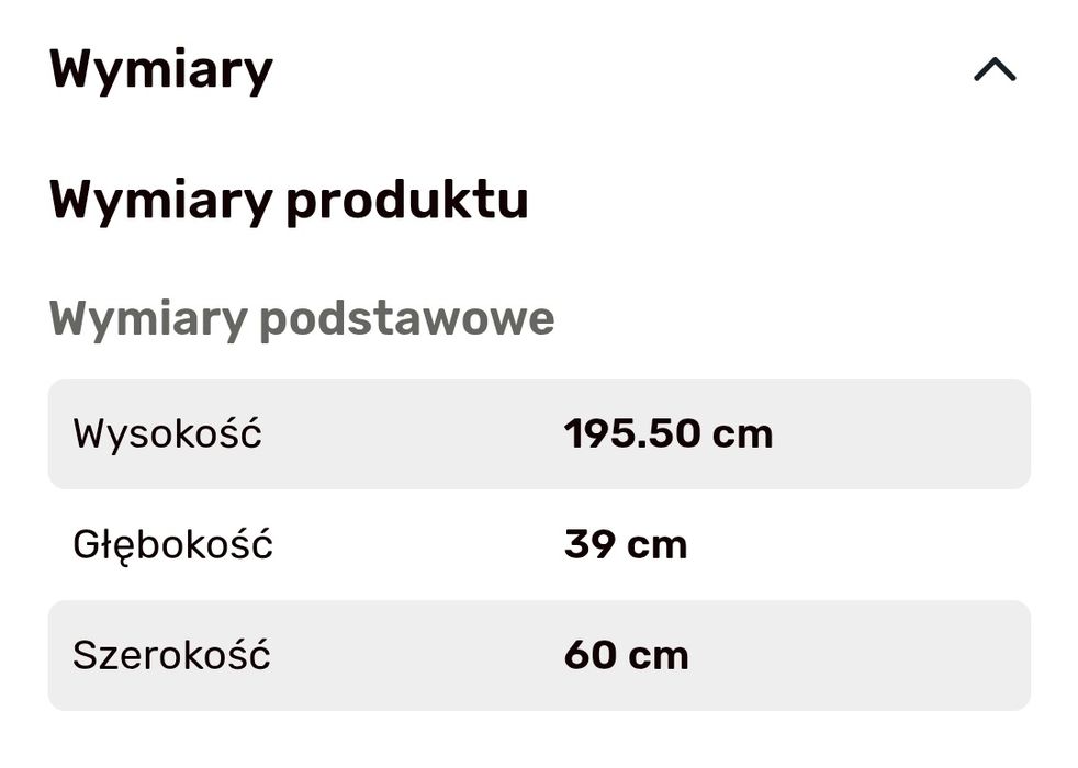 Szafka rtv i słupek Irma Agata Meble