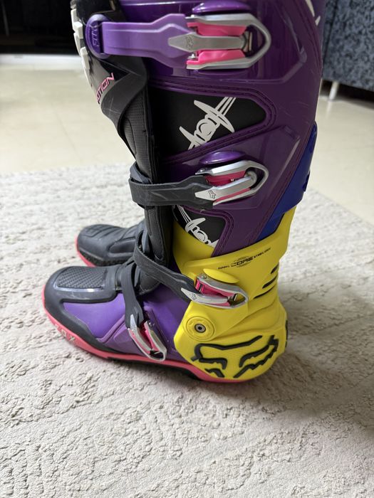 Мото боти fox instinct- motion  . Чоботи у відмінному стані розмір 44