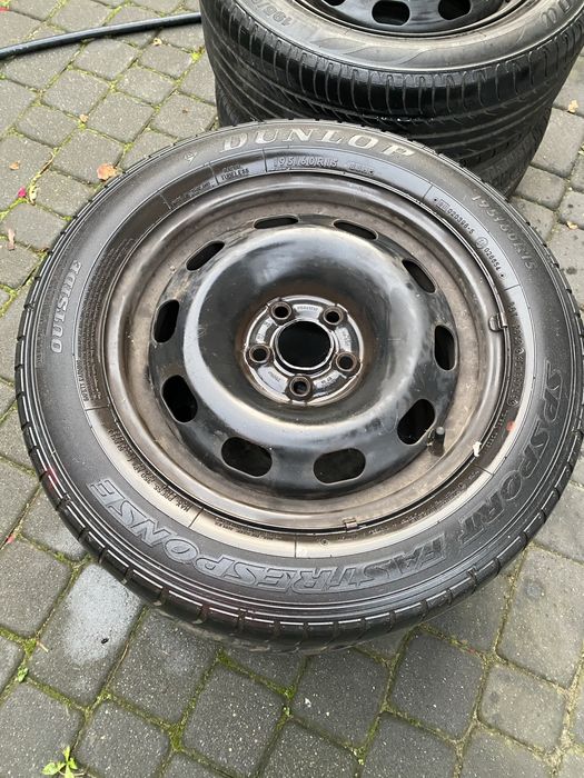 Felgi stalowe z oponami volkswagen golf IV 4