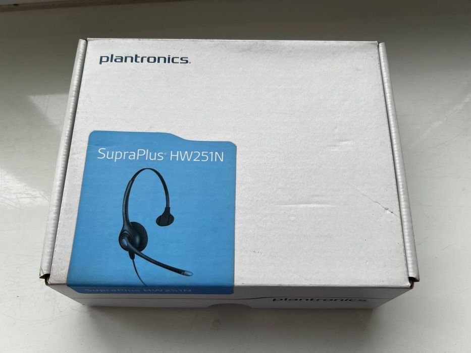 Навушники, гарнітура plantronics hw251n