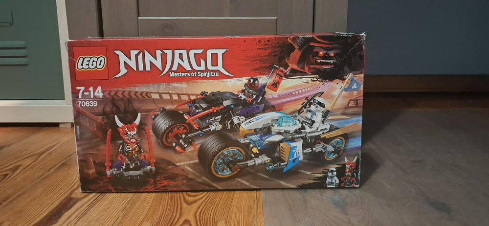 Zestaw lego ninjago 70639 wyścig Jaguara